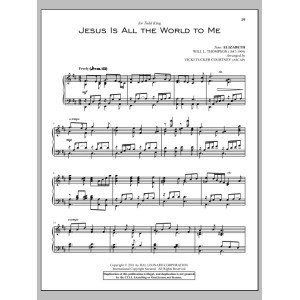 Jesus Is All The World To Me
