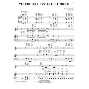 You're All I've Got Tonight