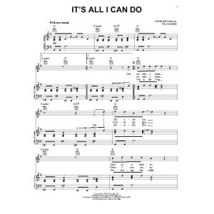 It's All I Can Do
