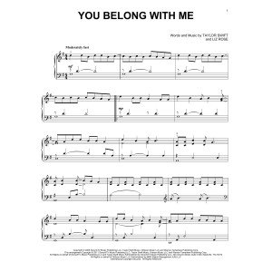 You Belong With Me