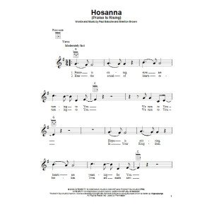 Hosanna (Praise Is Rising)
