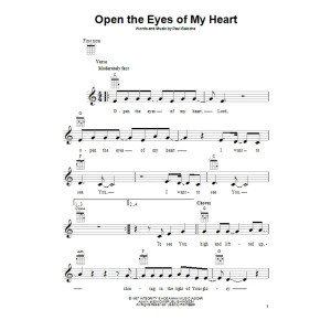 Open The Eyes Of My Heart