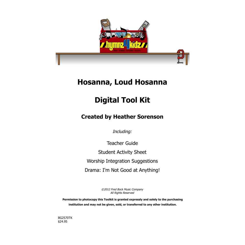 Hosanna, Loud Hosanna