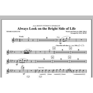 Always Look On The Bright Side Of Life - Tenor Sax/Flute