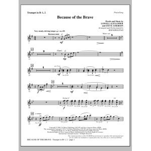 Because Of The Brave - Trompeten 1 & 2