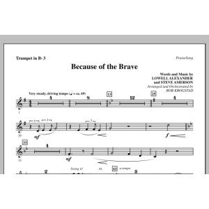 Because Of The Brave - Trumpet 3