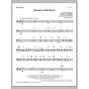 Because Of The Brave - Electric Bass