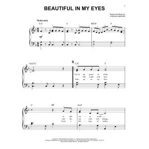 Beautiful In My Eyes