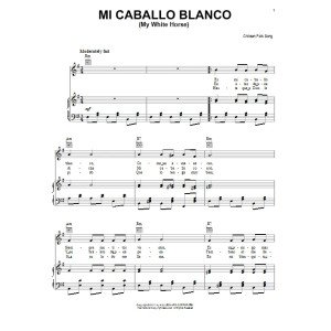 Mi Caballo Blanco (My White Horse)