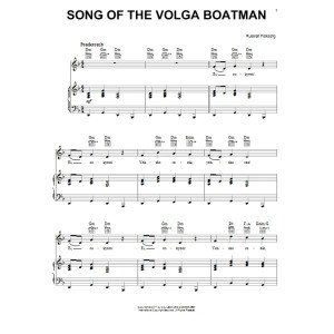 Song Of The Volga Boatman