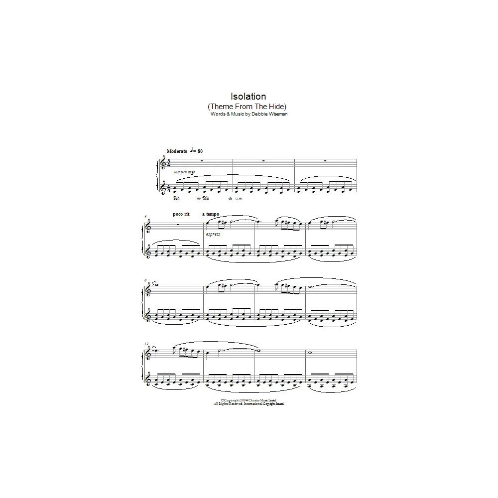 Isolation (Theme From The Hide)