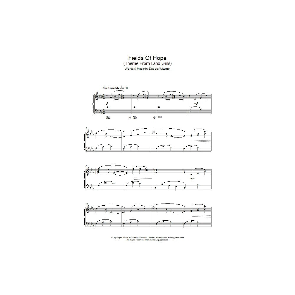 Fields Of Hope (Theme From Land Girls)