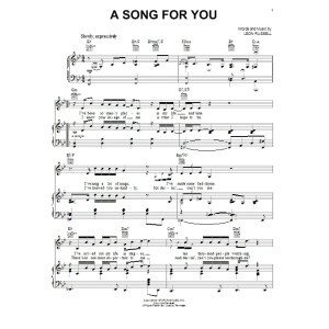 A Song For You