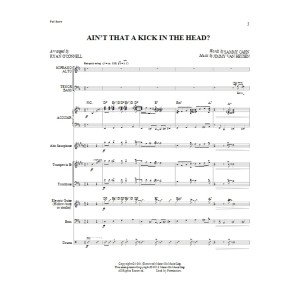 Ain't That A Kick In The Head? - Full Score
