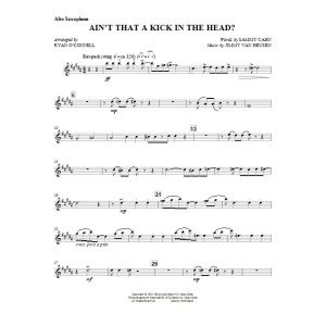 Ain't That A Kick In The Head? - Eb Alto Saxophone