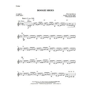 Boogie Shoes - Guitar