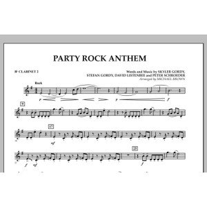 Party Rock Anthem - Bb Clarinet 2