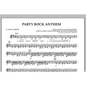 Party Rock Anthem - Eb Alto Clarinet
