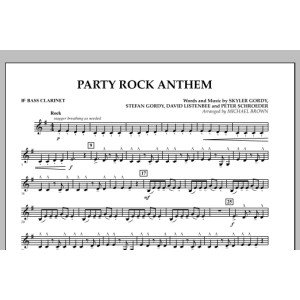Party Rock Anthem - Bb Bass Clarinet
