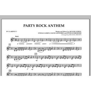 Party Rock Anthem - Bb Clarinet 3