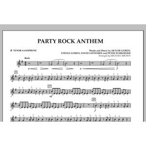 Party Rock Anthem - Bb Tenor Saxophone