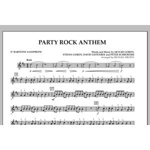 Party Rock Anthem - Eb Baritone Saxophone