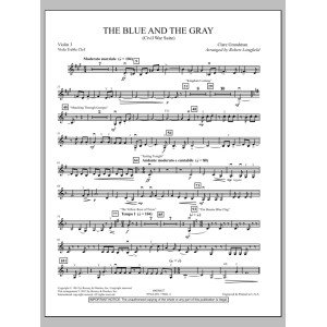 The Blue And The Gray - Violin 3 (Viola Treble Clef)