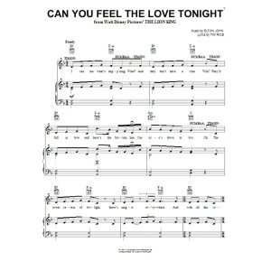 Can You Feel The Love Tonight (from The Lion King)