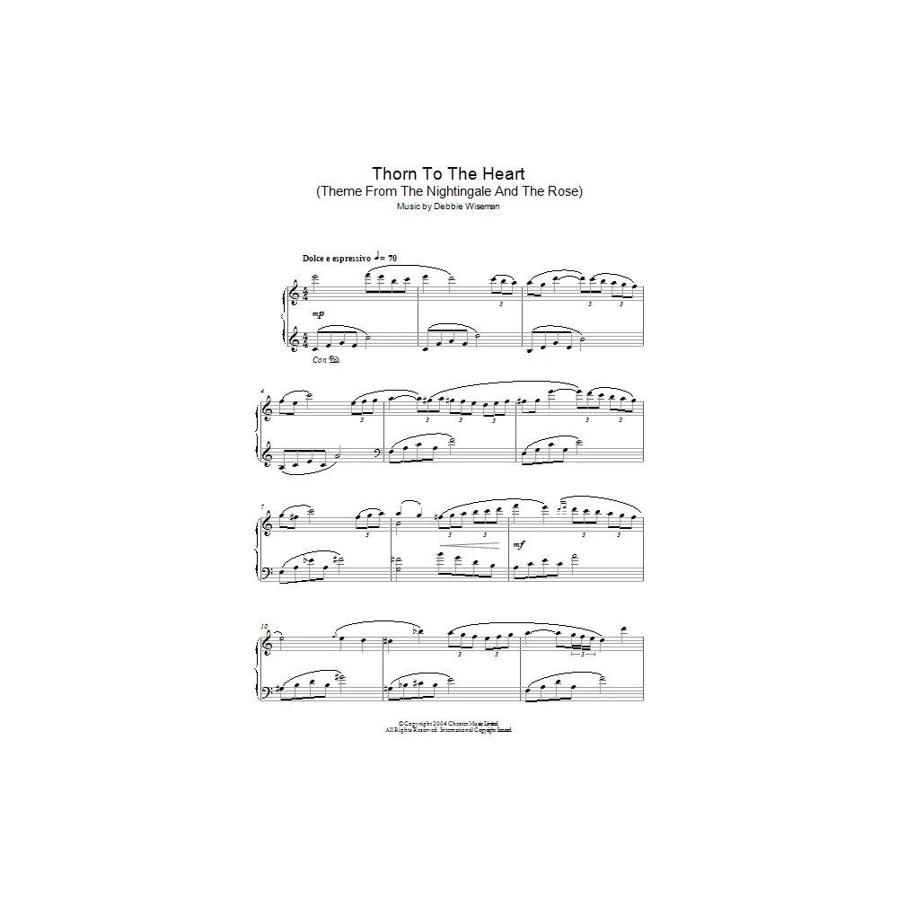 Thorn To The Heart (Theme From The Nightingale And The Rose)
