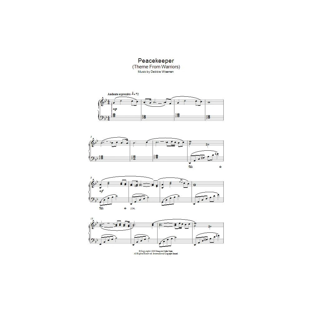 Peacekeeper (Theme From Warriors)