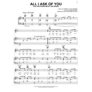 All I Ask Of You (from The Phantom Of The Opera)