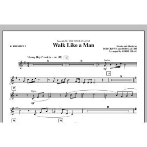 Walk Like A Man - Bb Trumpet 2