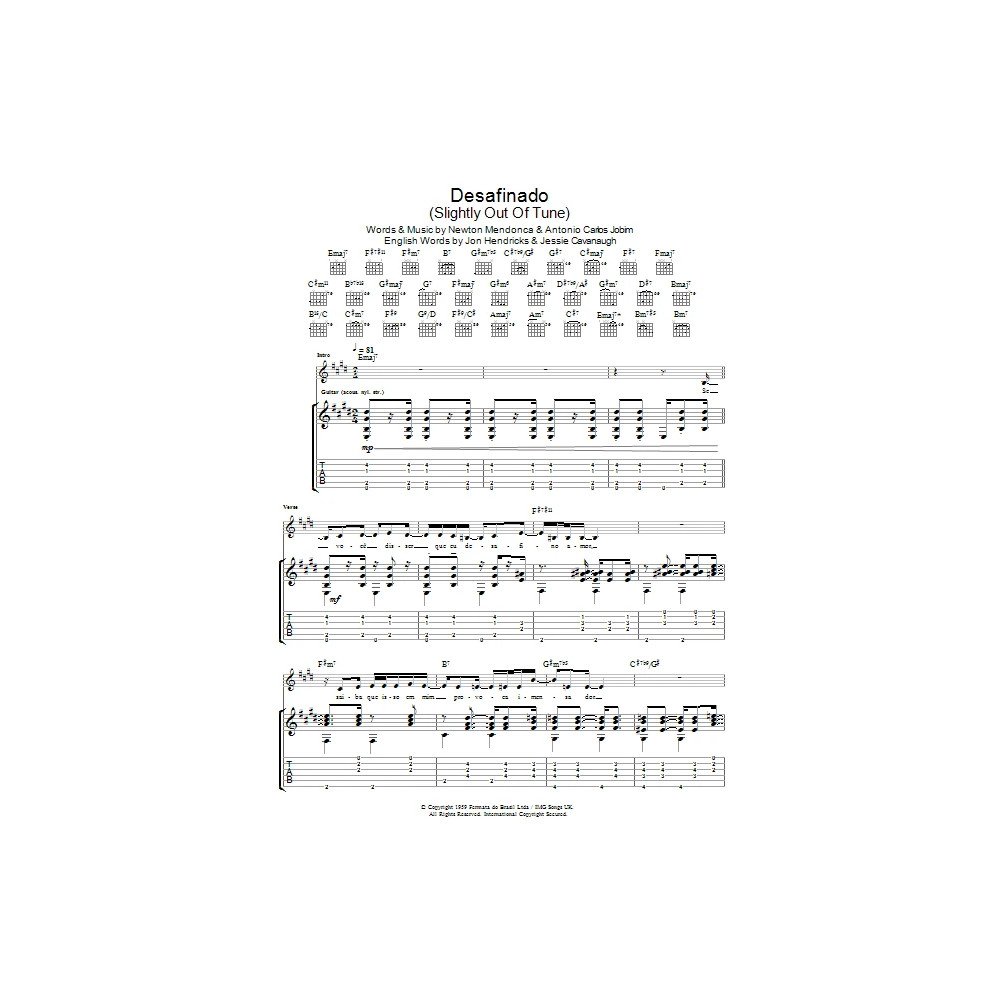 Desafinado (Slightly Out Of Tune)
