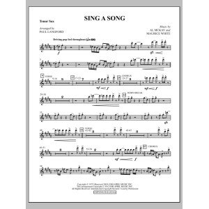 Sing A Song - Tenor Sax