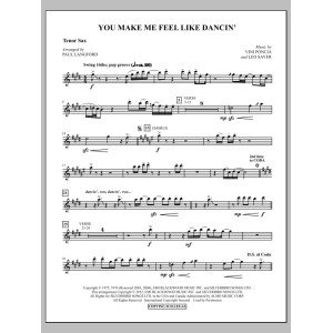 You Make Me Feel Like Dancing - Tenor Sax