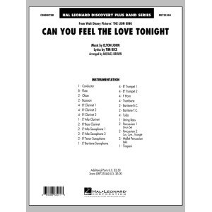 Can You Feel The Love Tonight? (from "The Lion King") - Full Score