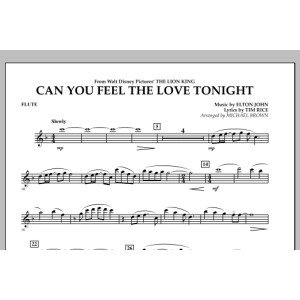 Can You Feel The Love Tonight? (from "The Lion King") - Flute