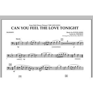 Can You Feel The Love Tonight? (from "The Lion King") - Bassoon