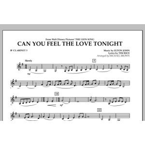 Can You Feel The Love Tonight? (from "The Lion King") - Bb Clarinet 3