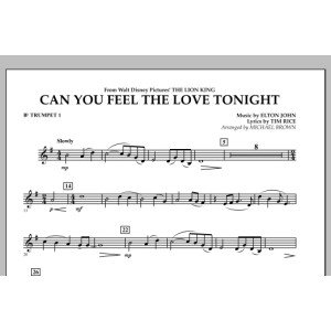 Can You Feel The Love Tonight? (aus "Der König der Löwen") - Bb-Trompete 1