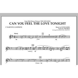 Can You Feel The Love Tonight? (aus "Der König der Löwen") - Eb Baritonsaxophon