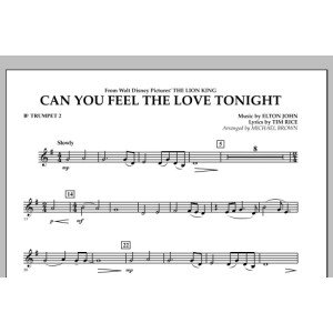 Can You Feel The Love Tonight? (aus "Der König der Löwen") - Bb-Trompete 2