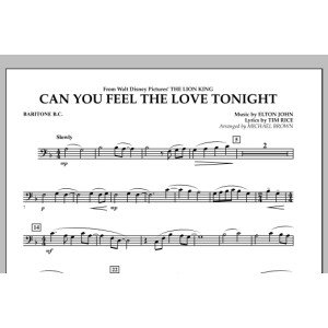Can You Feel The Love Tonight? (aus "Der König der Löwen") - Baritone B.C.