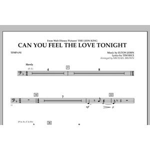 Can You Feel The Love Tonight? (aus "Der König der Löwen") - Timpani