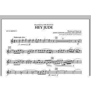Hey Jude - Bb Clarinet 1