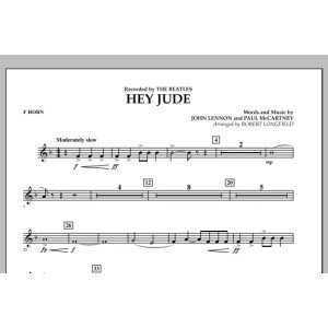 Hey Jude - F Horn