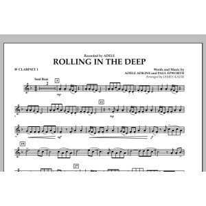 Rolling In The Deep - Bb Klarinette 1