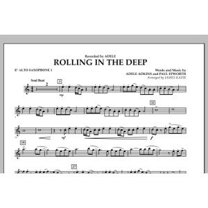 Rolling In The Deep - Eb Altsaxophon 1