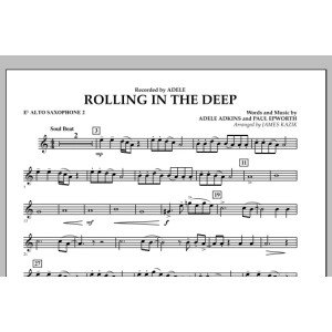 Rolling In The Deep - Eb Alto Saxophone 2