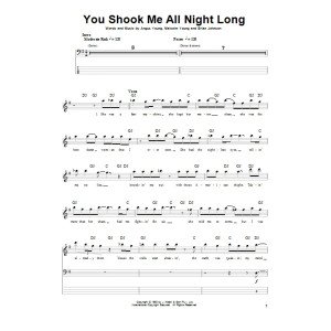 You Shook Me All Night Long